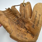 Vintage Wilson Baseball Mitt Glove -  a2970 - Jim Davenport