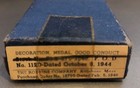 Boxed Us Army Good Conduct Medal 1944 Dated Ww2 Wwii Original