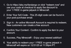 Minecraft Movie Jetpack Dlc In Game Promo Item - Bedrock Required
