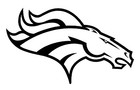 Denver Broncos Logo   Vinyl Car Truck Decal - Window Sticker