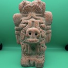 Mexican Folk Art Carved Stone Figure Sculpture Decorative Statue