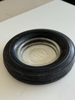 Vintage U s  Royal Tires Advertising Ashtray Glass Tire U s  Royal Master Rubber