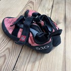 5 10 Stealth Rubber C4 Hi Angle  rock Climbing Shoes Womens Size 8 5 Red Black