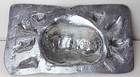 Vintage Don Drumm Signed Cast Aluminum Sun Face Wall Art Decor Plaque Mcm 1980s