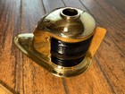 Vintage Perko Brass Bow Light Red blue-green Glass Lens 6  Long New Wiring led