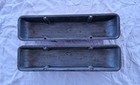 Vintage Cal Custom Finned Valve Cover Aluminium 283 305 327 350 Sbc Gardenia Ca