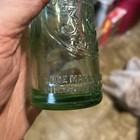 Vintage The Original 3 Centa Drink Soda Bottle Green Glass 6 Oz Embossed empty