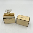 Vintage Chanel Gardenia Extrait Perfume Bottle W  Box 1 Oz France