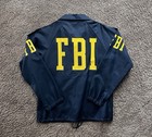 Obsolete Authentic Fbi Windbreaker Raid Jacket