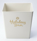 Vintage Holiday Inn Logo Rubbermaid Waste Basket Trash Can  Hotel Motel