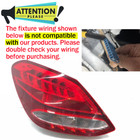 Tail Light For 2015-18 Mercedes Benz W205 C300 Led Taillight Left Driver Side