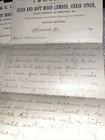 2 1890s Letters Mention Going To The Circus - Woodstock Vermont Letterhead Vt