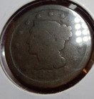 1851 Braided Hair Large Cent Exact Coin Fast Shipping