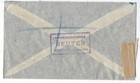 1948 Asuncion Paraguay Registered Airmail To Brusselles Belgium  Three Stamps