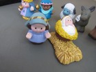 Fisher Price Little People Christmas Partial Nativity Set Lot Of 10