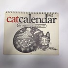 Vtg Cat Calendars Lot Of 6 Morris Hallmark B  Kliban Purina 1979-1987
