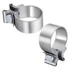 1 75  Muffler Exhaust Clamp Fit For Harley Davidson Touring stainless Steel 304