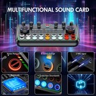 Complete Home Studio Recording Mixer Kit Condenser Microphone For Music Podcast