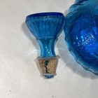 1973 Vintage I Dream Of Jeannie Blue Glass Jim Beam Liquor Decanter Genie Bottle