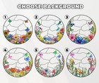 Personalized Pet Portrait Stained Glass Suncatcher dog Memorial Gift dog