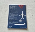 Delta Airlines Aircraft Trading Card  48 Mcdonnell Douglas Md 88 90 Dal 2016