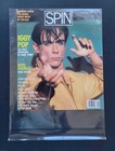 Iggy Pop Spin Magazine Cover Only 1986