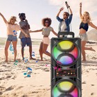 3000w Portable Bluetooth Speaker Sub Woofer Heavy Bass Sound System Party remote