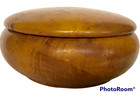 Gorgeous Hand Turned Golden Wood Trinket Box By Hughes Wood Products 5 