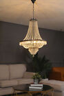 French Empire Crystal Chandelier Antique Vintage Ceiling Lighting Pendant Lamp