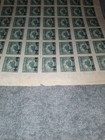Vintage 1952 Prc East China  500 Revenue Duty Stamp 200 Block Full Sheet Uncut