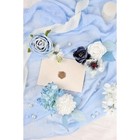 Blue Artificial Flowers Wedding Fake Flowers Diy Bridal Bouquets Table Decor