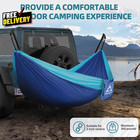 Hitch Mount Hammock Stand Includes Parachute Nylon Hammock   Storage Bag - F    