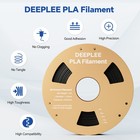    buy 6 Get 4 Free add 10   deeeplee Pla Pla  Rapid Pla  3d Printer Filament 1kg
