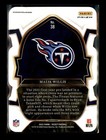 2022 Panini Select  38 Malik Willis Black And Red Prizm Die Cut