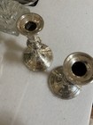 Vintage Sterling Silver International Weighted Candlestick Set 4 25