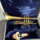 Besson Challenger Bb Valve Trumpet Lacquered Brass  Med Bore 5in Bell case