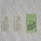 Walt Disney World Magic Kingdom 1-day Adult Ticket   Car Parking Coupon 1984