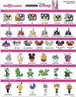 Set Of 5 2025 Disney World  Hidden Mickey Mystery Pin Packs Wave B Sealed