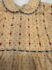 Polly Flinders Vintage Hand Smocked Prairie Style Dress Sz 5 