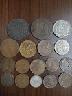 Old World Coin Lot Of 17 Coins