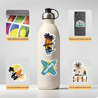 Surfing Stickers 100pcs  Summer Water Sports Stickers For Surfboard