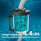 Xtremepowerus Pool Inline Leaf Canister With Basket   Skimmer Pool With 6 Sock