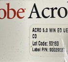 Adobe Acrobat 5 0 Education Version New Sealed Academic Id Required