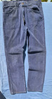 Vintage 1985 Levi s 519 Corduroy Pants 34x32 Navy  Dk Blue Usa Made Talon 42 Zip