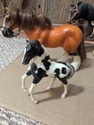 Vtg Grand Champions   Kid Core Horses Lot Of 7 Plus 3 Riders 1996-2000 See Pic