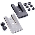 Metal Belt Clips - Model 2 - Holster Belt Clips  w sptha Mounting Hardware 