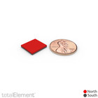 1 2 X 1 2 X 1 16 Inch Neodymium Rare Earth Block Magnets N52  40 Pack 