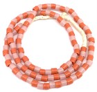 Beads Vintage Czech Mixed Glass Orange Pink African Trade Beads