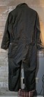 Vintage Walls Zero-zone Insulated Canvas Work Coveralls Black Men   s Large Short