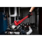 Milwaukee 48-22-7124 24  X 6  Overbrite Jaw Steel Pipe Wrench  Ergonomic Handle